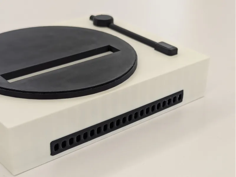 Record Player Phone Stand