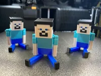 Minecraft Articulated Steve 0.2mm layer, 2 walls, 15% infill