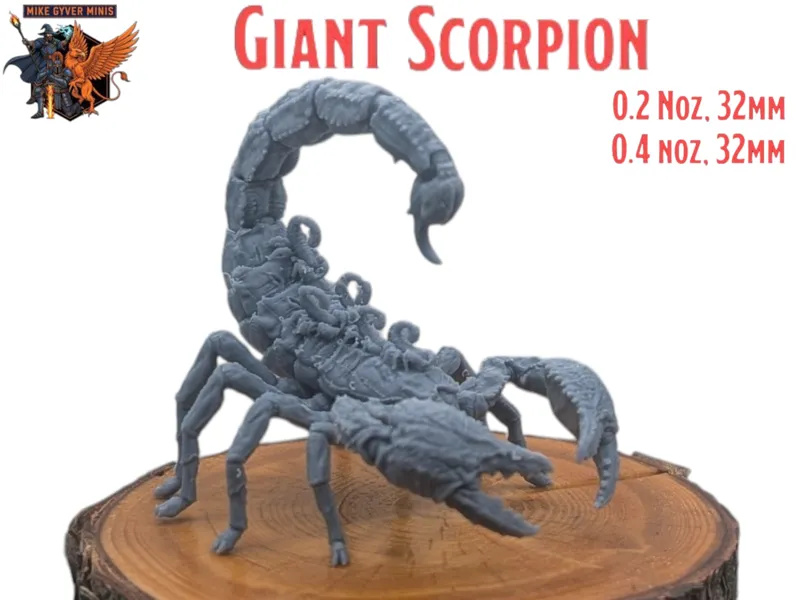 Giant Scorpion - MGM Print-Ready Mini