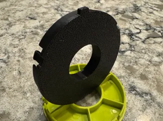 1" Throat Plate for Ryobi A25RT03 Router Table
