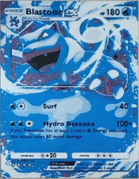 Blastoise Card Size 0.2mm