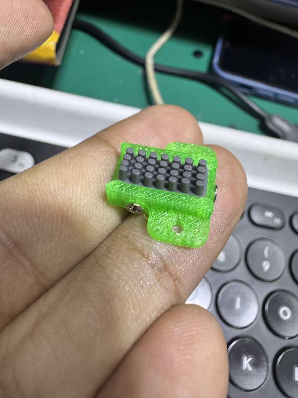 Miniatura 2 do modelo 3D K2、K2pro废料口擦嘴