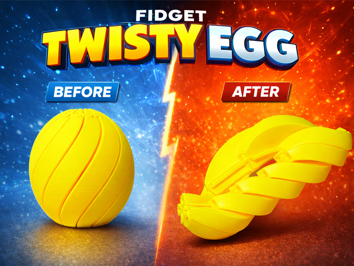 Fidget Twisty Egg – Satisfying Twist Toy