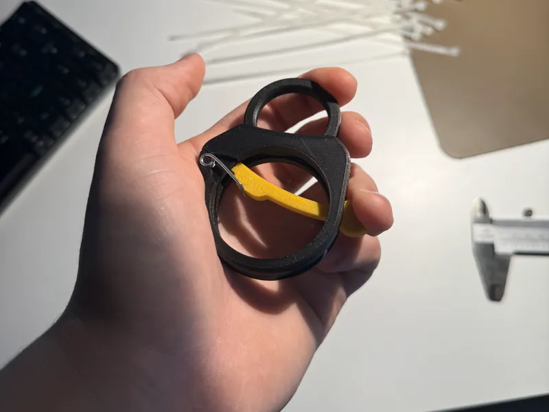 Zip tie holder