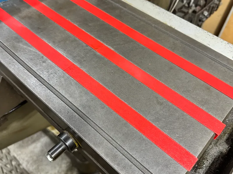 Milling Machine 5/8" Tee Slot Covers