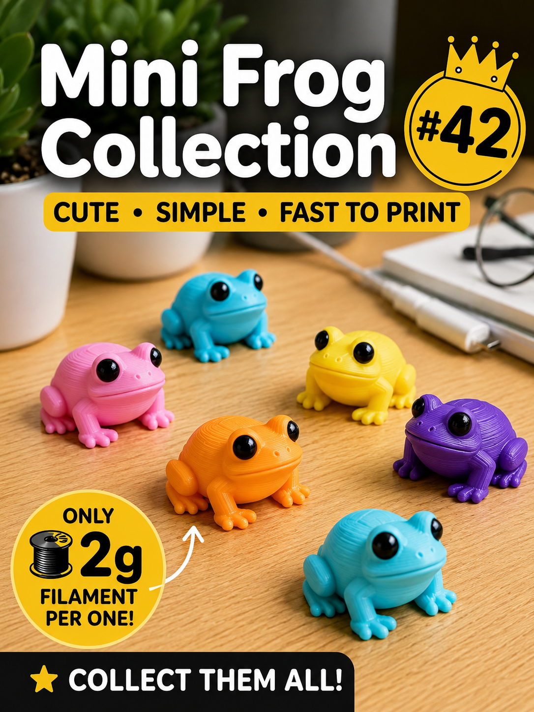 Mini Frog Fidget - Micro Zoo - 1