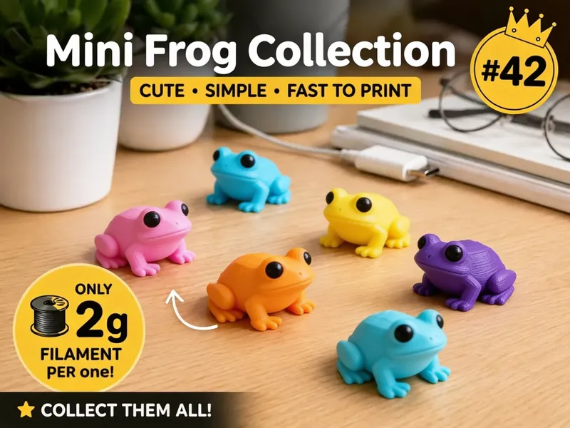 Mini Frog Fidget - Micro Zoo