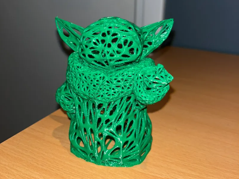Baby yoda wireframe // 35 gr // no support