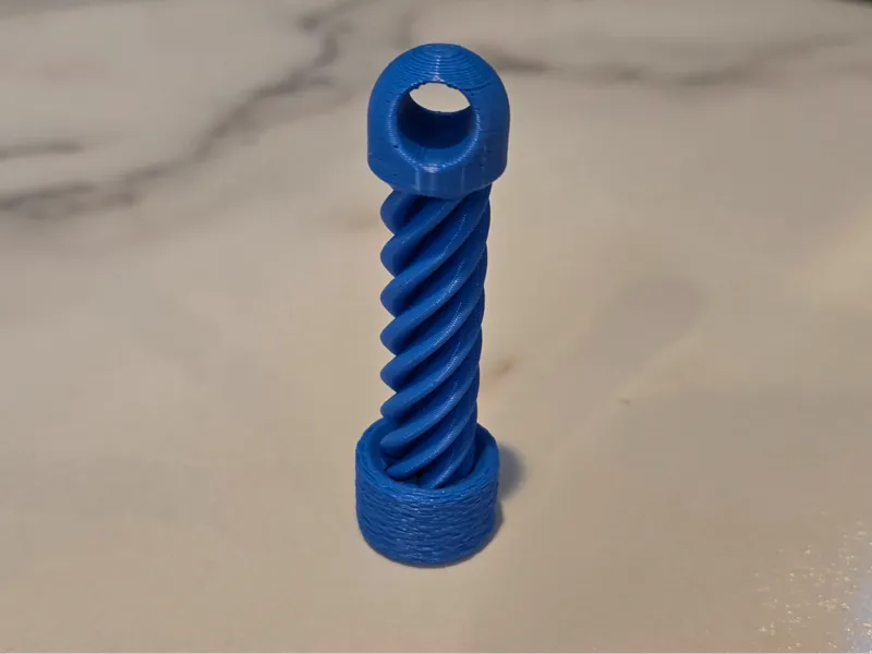 Keychain Spiral Fidget
