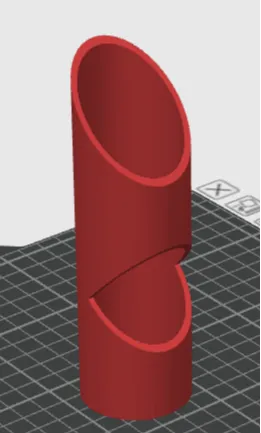 Pipe insulation cutting template (41mm)