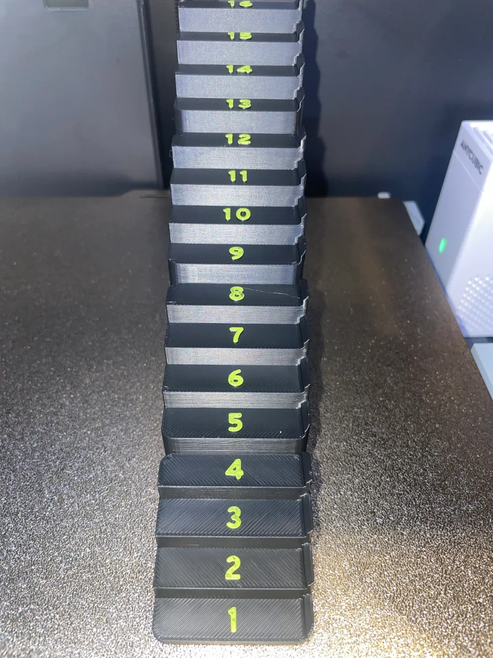 Gridfinity height gauge (pin compatible) Remixed by Demig74 - MakerWorld