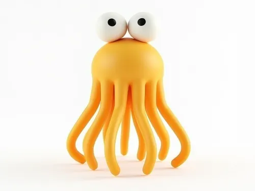 Flying Spaghetti Monster insprired model