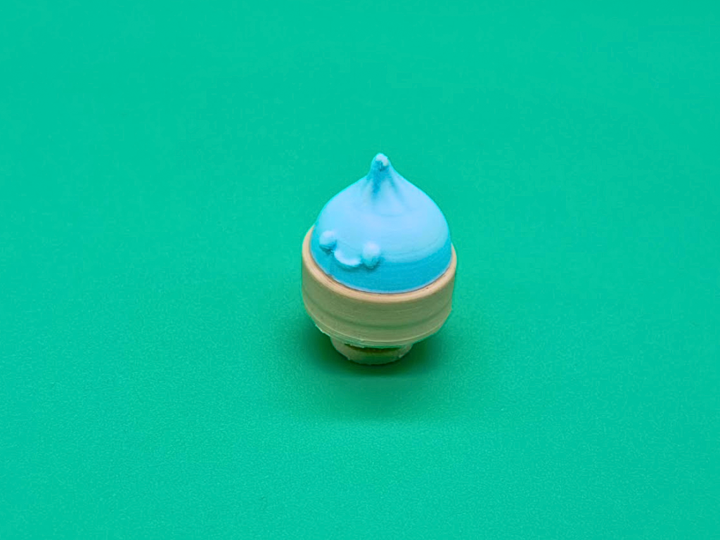 Miniatura 1 do modelo 3D Dumpling croc charm