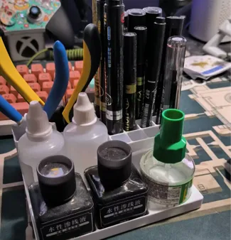 gundam model tool station 模型工具收纳台