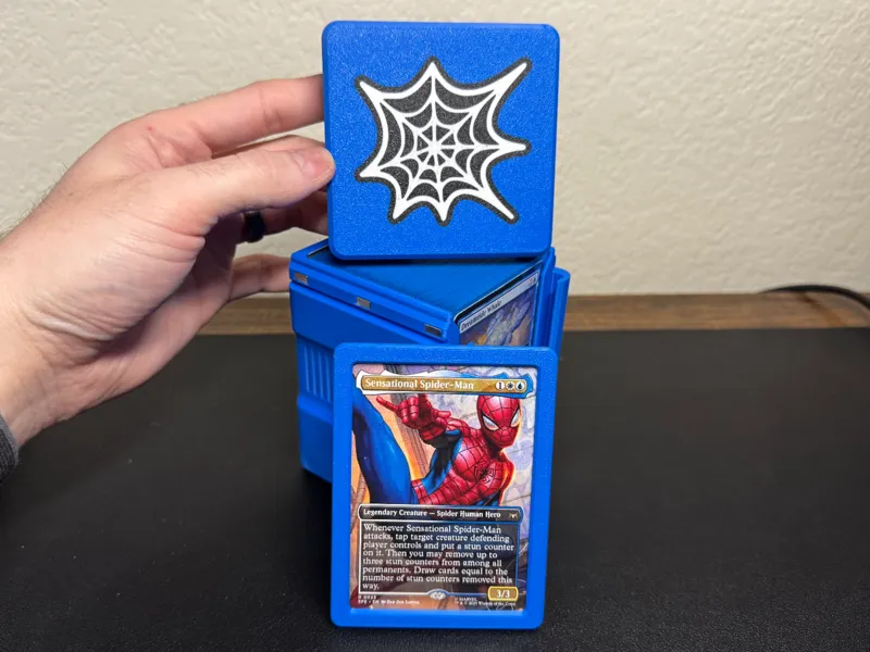 Commander Case Lid - Web Symbol