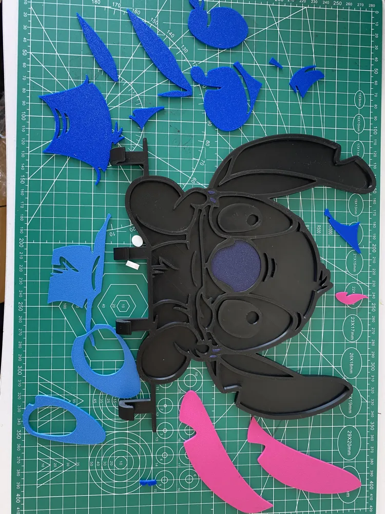 Stitch Key hanger NO AMS by marioskoki MakerWorld: Download Free 3D Models