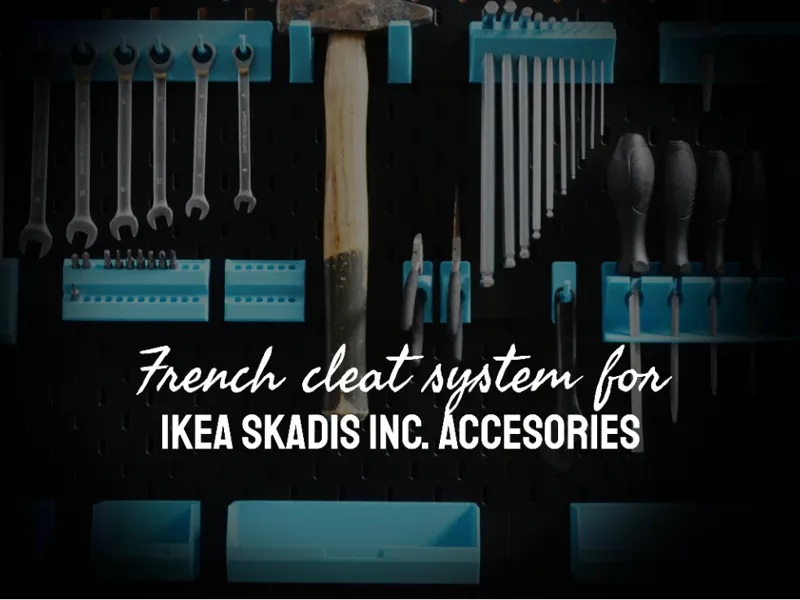 Skadis French Cleat System inc. Accessories 2026