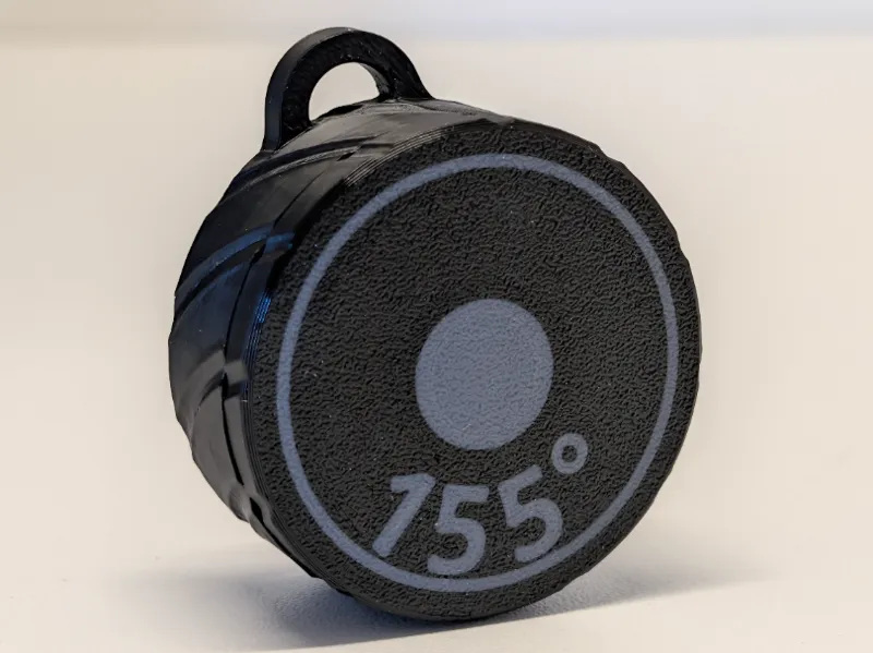 DJI Action 5 Pro case for stock 155° lens cover