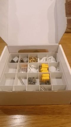 Parametric Stackable Organizer/Spool box organizer