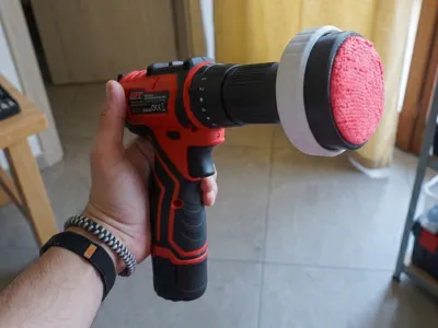 Drill Microfiber Polishing Pad Attachment