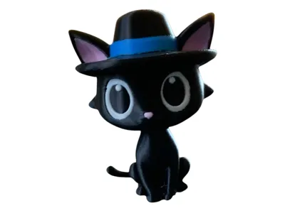 Cat Wearing Fedora