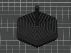 Hexagon Fidget with Hex Stick