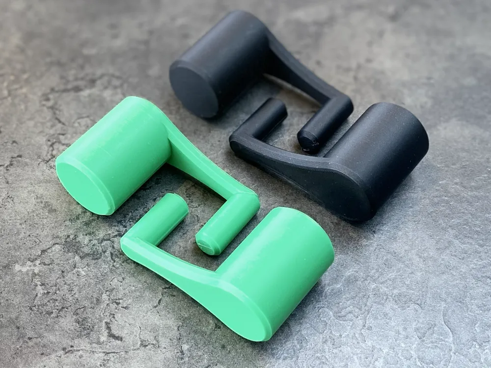 Office Riser Foot Laptop Riser Feet – Minimal Rear Lift - Free 3D Print Model - MakerWorld