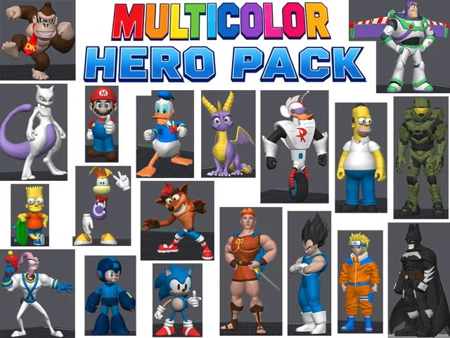 MULTICOLOR - Ultimate Hero Pack