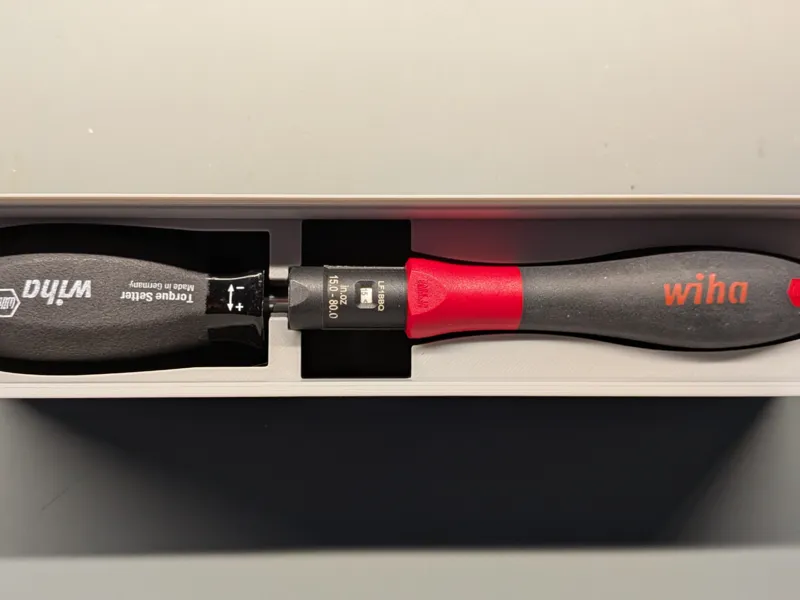 Wiha TorqueVario Handle and Setter Gridfinity Case