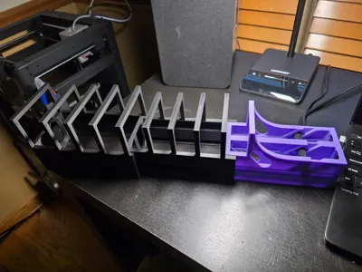 Sliding Gift Wrapping Tape Holder