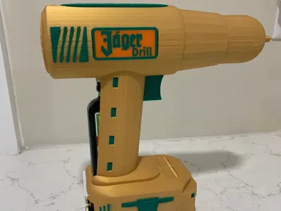 Jager Mini Bottle Drill Gag Gift