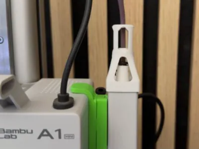 A1 Mini Bowden Tube Guide for AMS Hub
