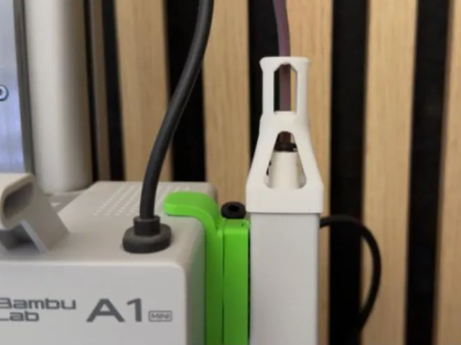 A1 Mini Bowden Tube Guide for AMS Hub