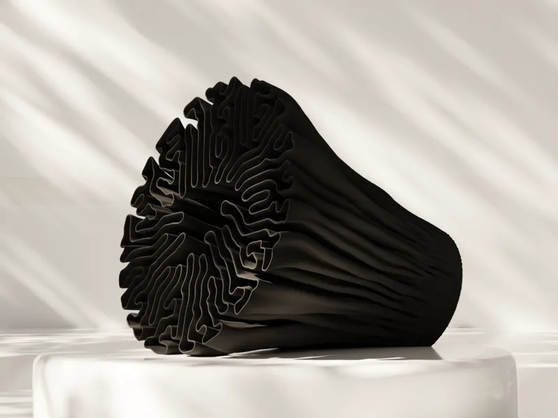 Organic Vase - Differential growth