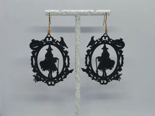 Aretes Bruja Gótica