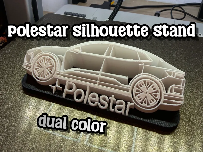 Polestar Silhouette Logo Stand