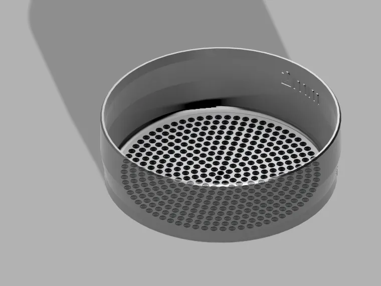 Sortierbecher 1mm - 10mm für Silica