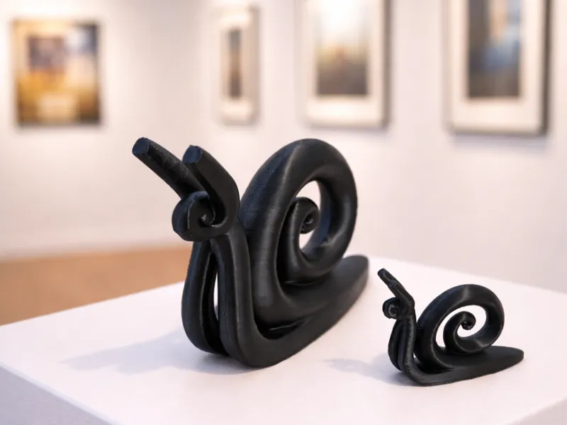SpiraSnail – Modern Spiral Snail Sculpture
