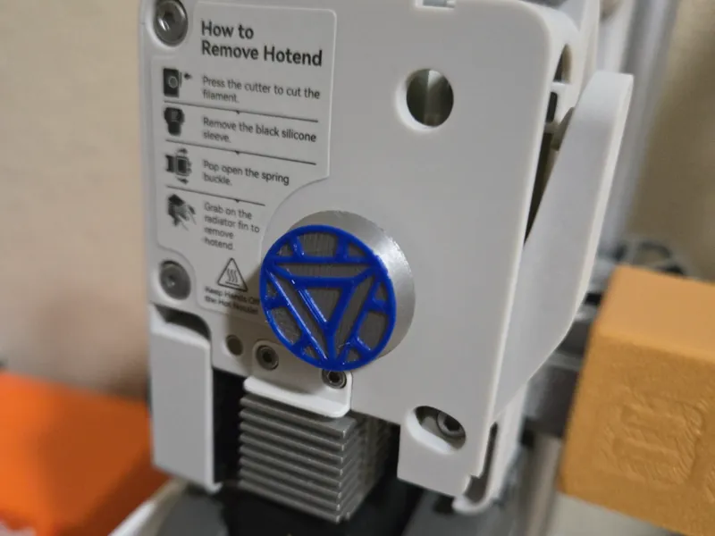 Iron Man A1 Extruder Wheel no ams