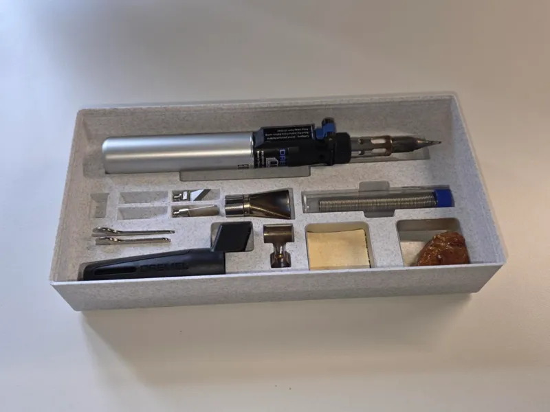 Gridfinity Dremel Versatip holder version 2.0