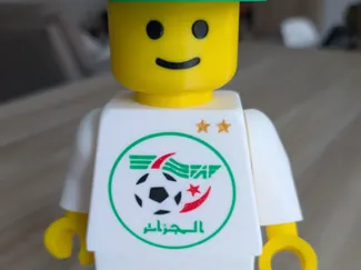 brick man équipe de foot algérie