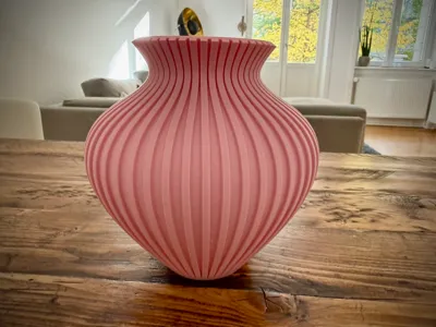 Roman Vase "love" - for Flowers