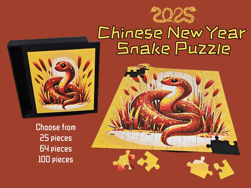 Chinese New Year of the Snake Puzzle