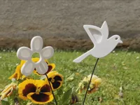 Mini épouvantail décoratif de jardin — photo 3