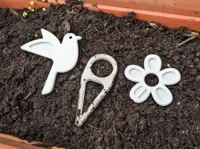 Mini épouvantail décoratif de jardin — photo 2