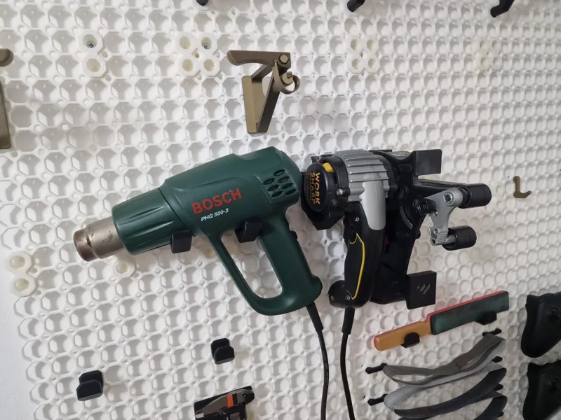 Heat gun holder / Work sharp holder (Multiboard)