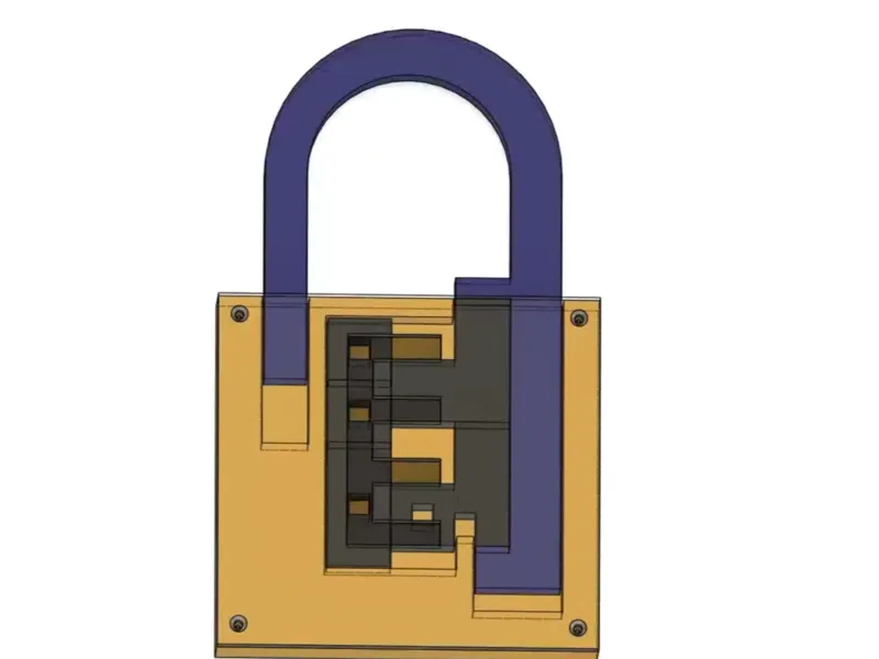 解密锁（Decryption lock）（Slider lock）