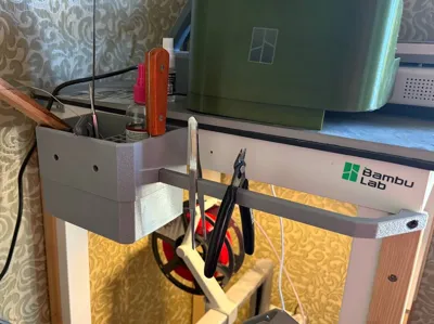 Tray for 3D printing tools