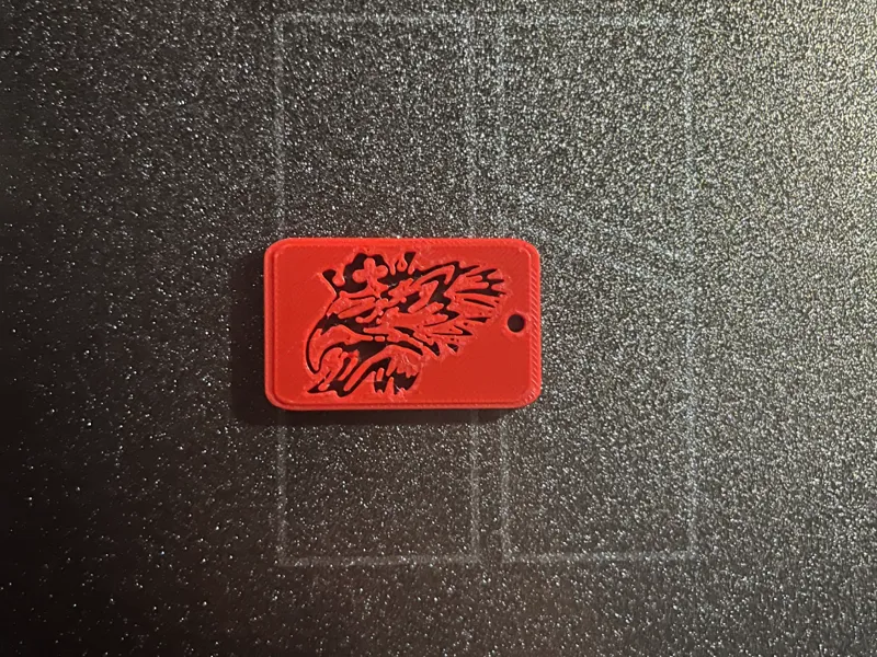 Saab Logo Keychain