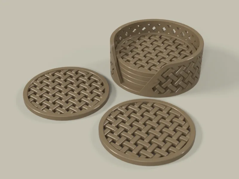 Pattern Coaster Set